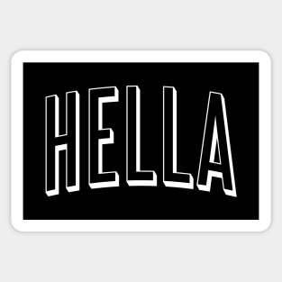 Hella Block Sticker